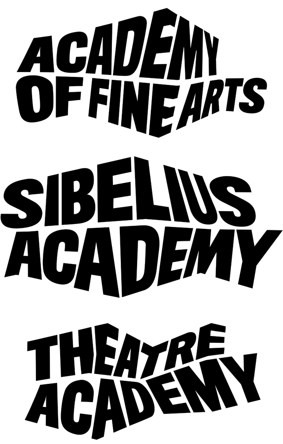 Les logos des 3 principales entités de l'Université.