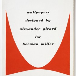 Sample Book, Wallpapers Designed by Alexander Girard for Herman Miller, 1953