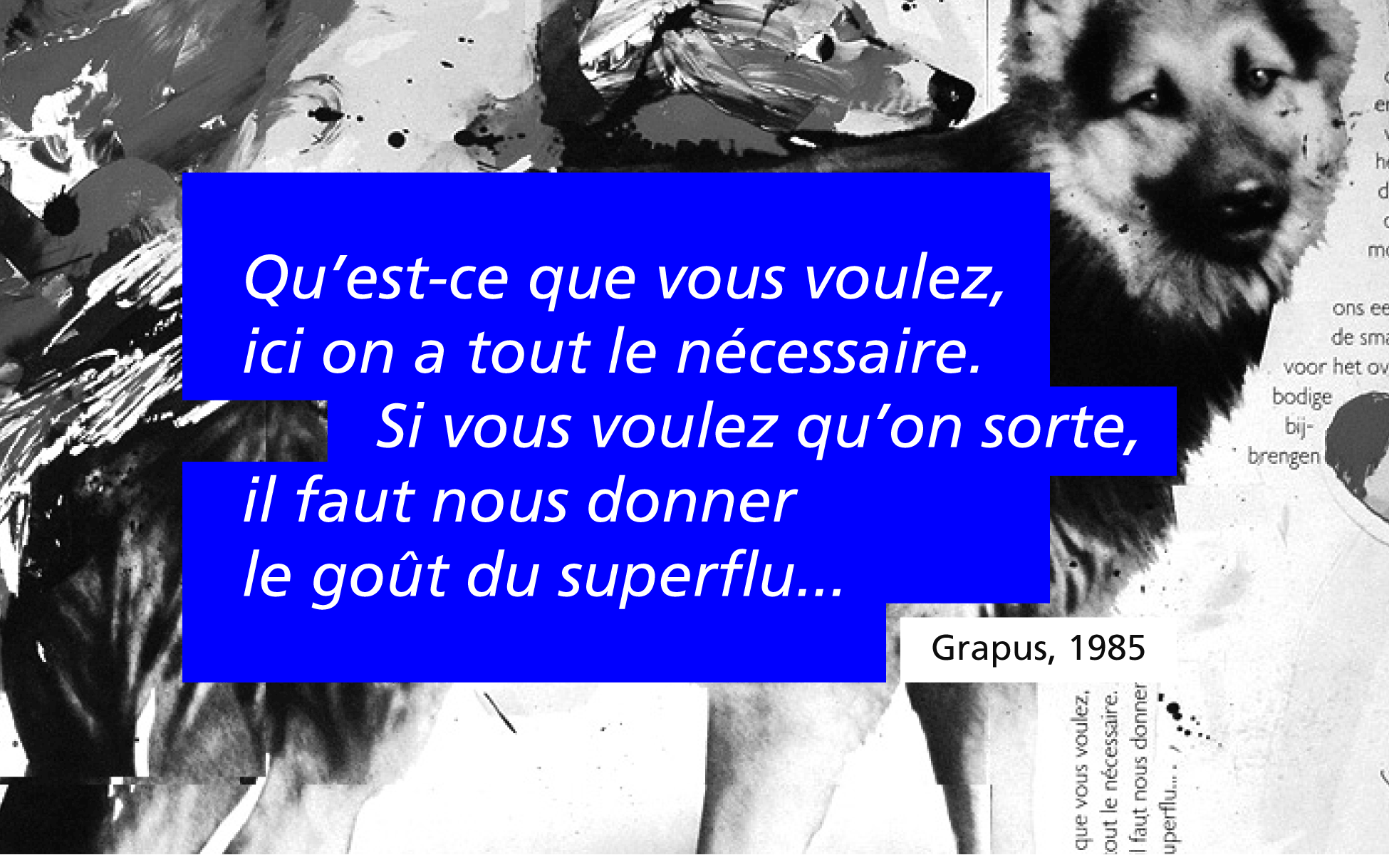Pierre bernard & grapus, graphisme d'utilité publique, 1942/2015