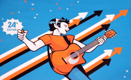 Illustration musique guitare festival de marne