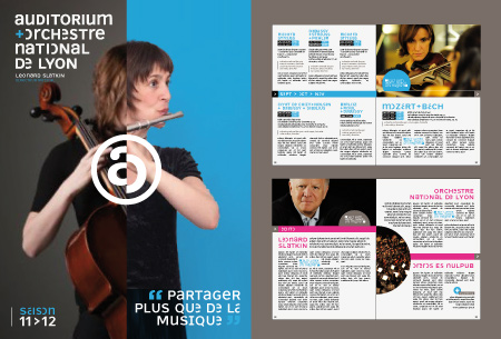 Design Graphique Programme Orchestre Musique Classique