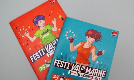 Version jeune public de la brochure du festival de marne