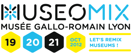 Logo Museomix LYon Gallo romain Musée