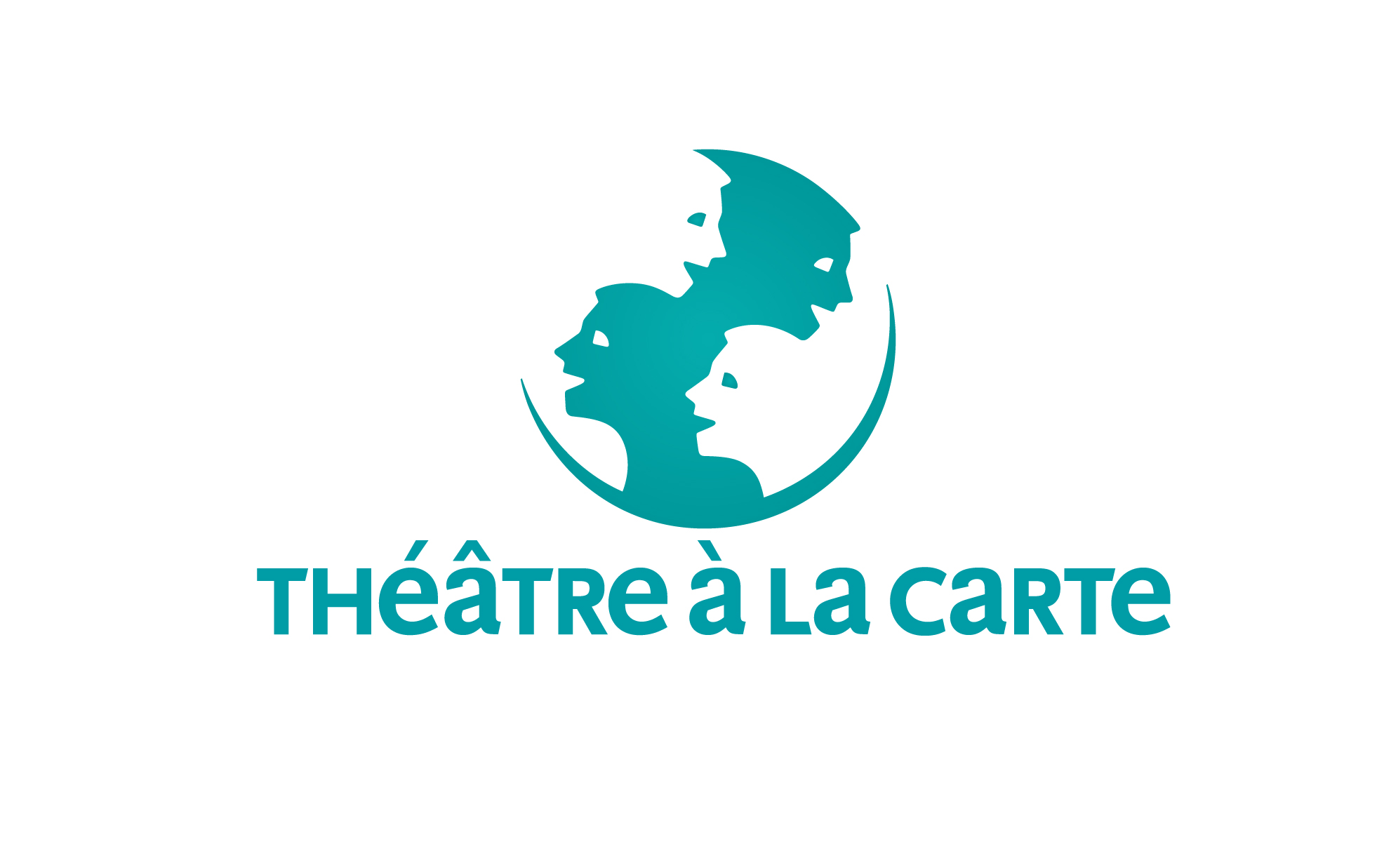 identité visuelle theatre a la carte logotype