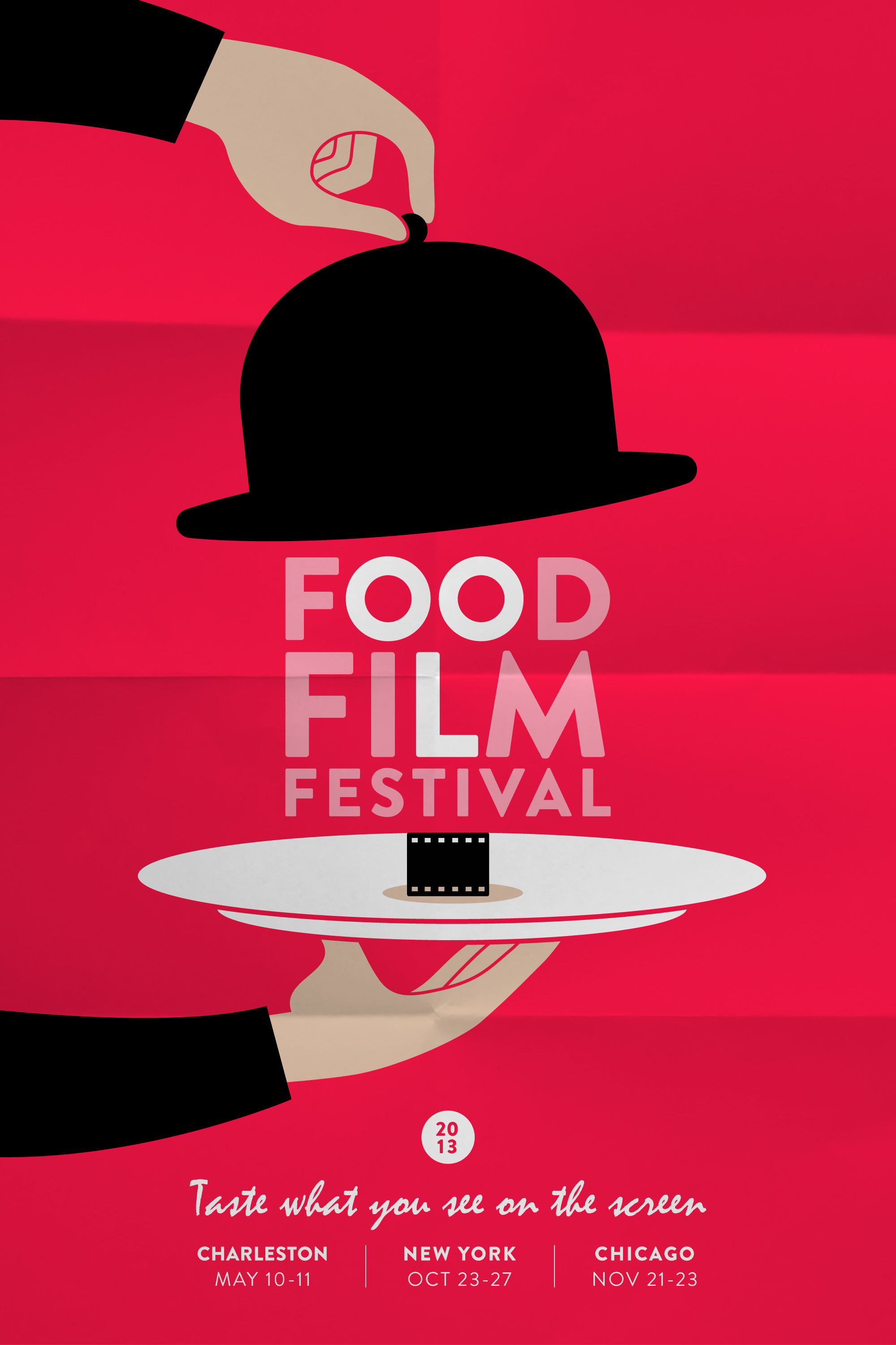 Food Film Festival poster... Cinema and gastronomy ! - Graphéine