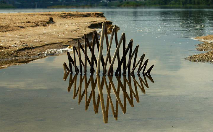 “Wild idea”, magical Land Art installations and photographs