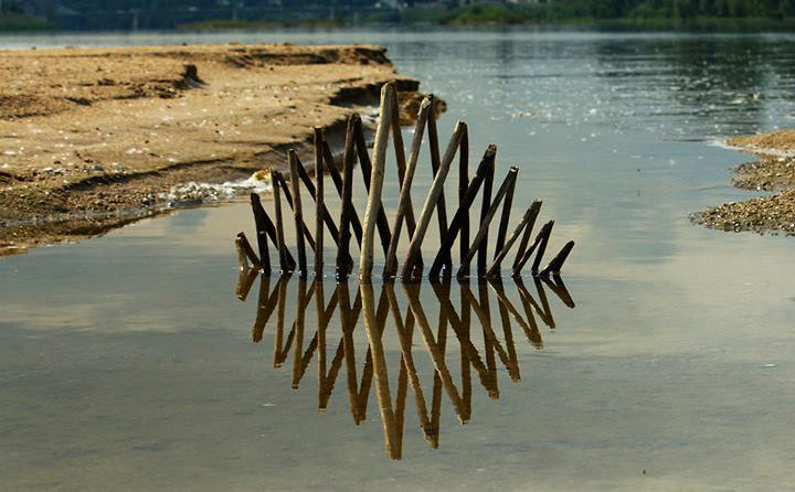 « Wild idea », des installations et photographies de Land Art magiques