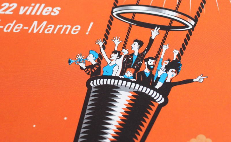 Affiche festival de marne