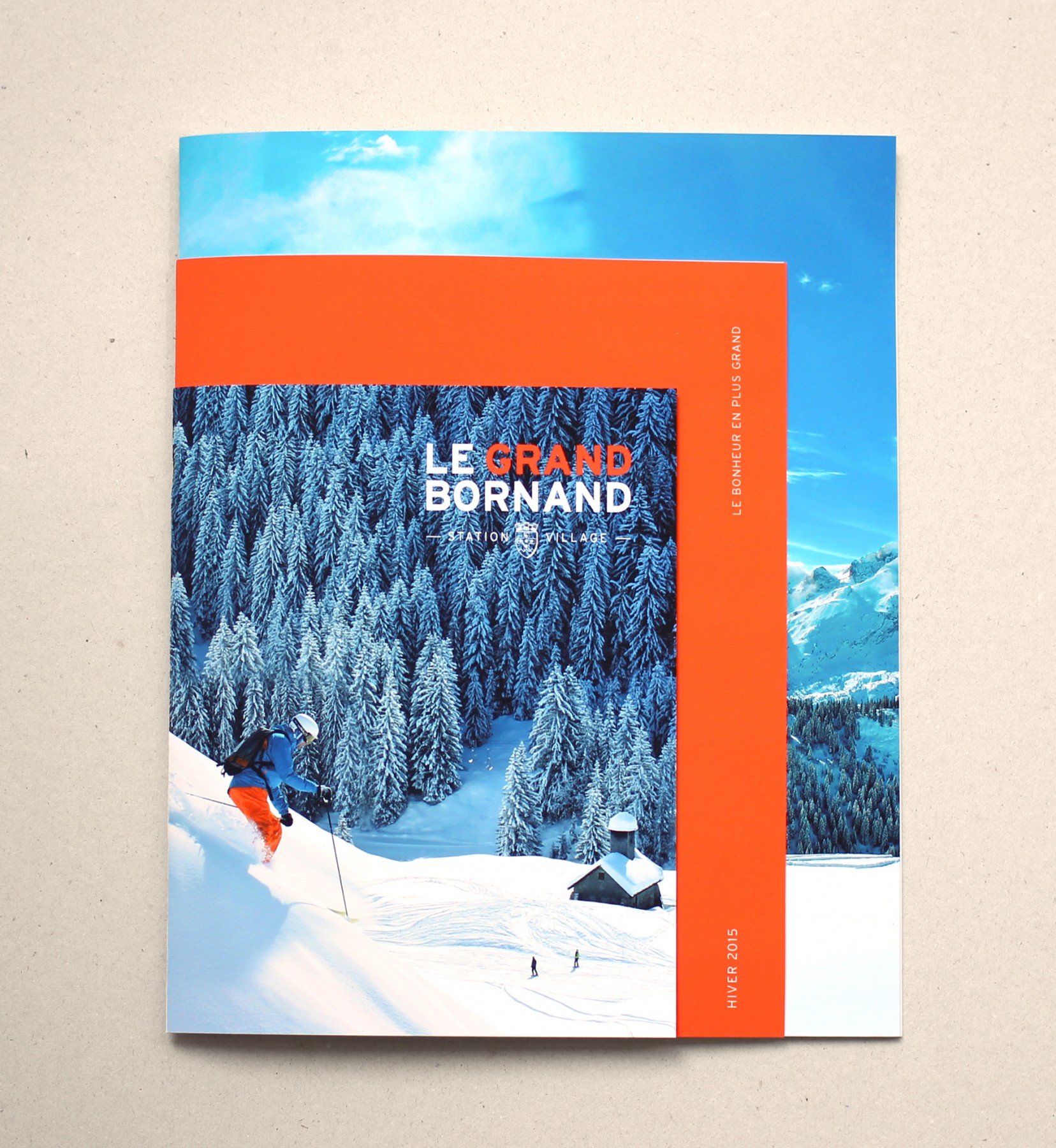 brochure sport d'hiver station de ski