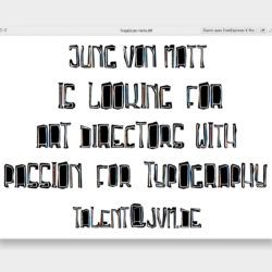 cv-typographie