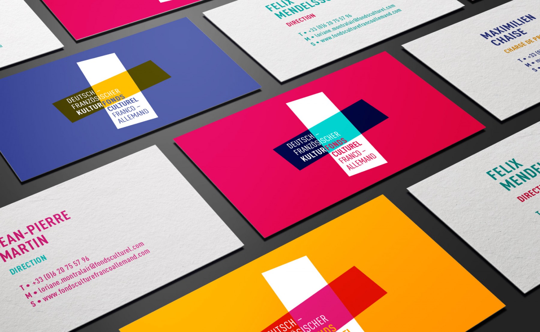 Cartes de visites Branding design