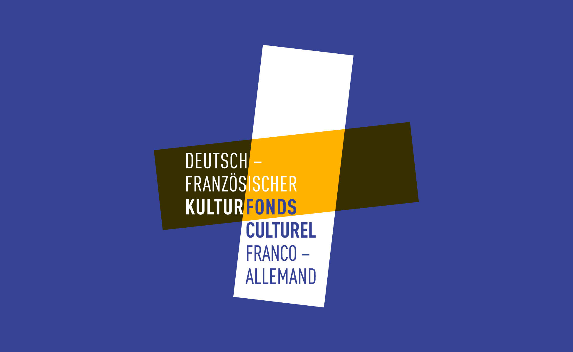 Identité visuelle / charte graphique / Brand design pour le Fonds Culturel franco Allemand