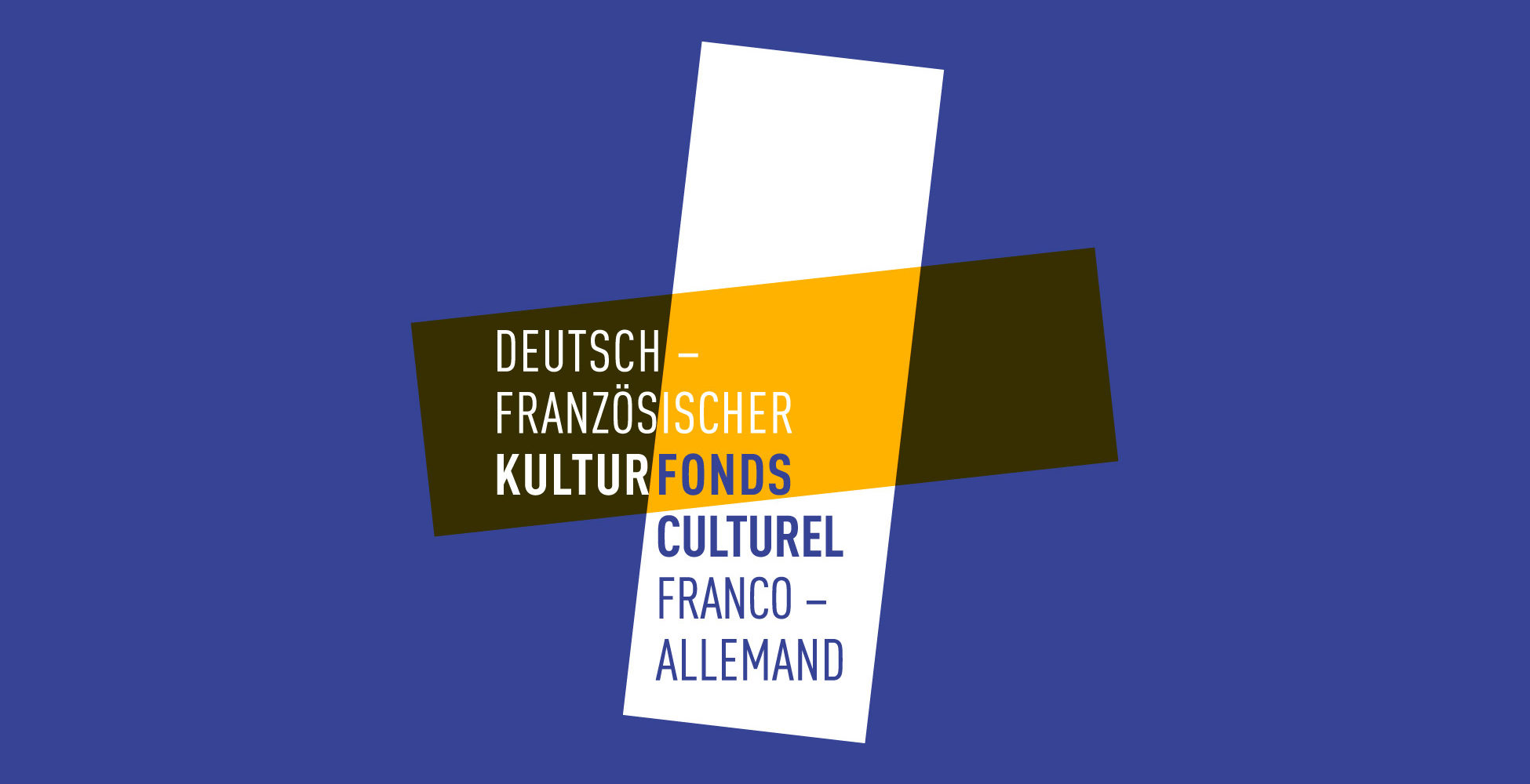 Identité visuelle / charte graphique / Brand design pour le Fonds Culturel franco Allemand