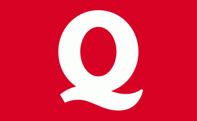 A new logo for “Quick” without a roof