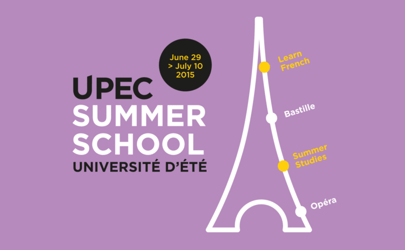 Affiche Université d’été de l’UPEC (Update)