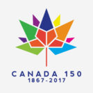 typographie canada 150 ans