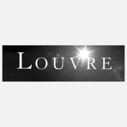 logo du louvre avec du soleil 1er avril