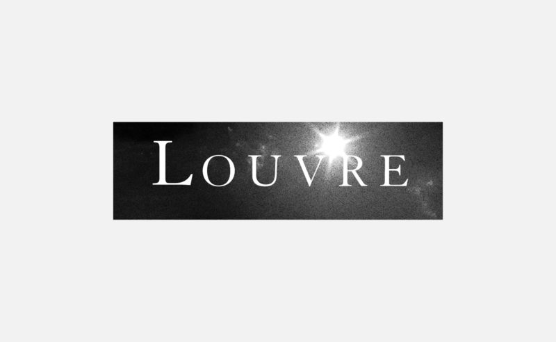 Le logo du Louvre prend un coup de soleil !