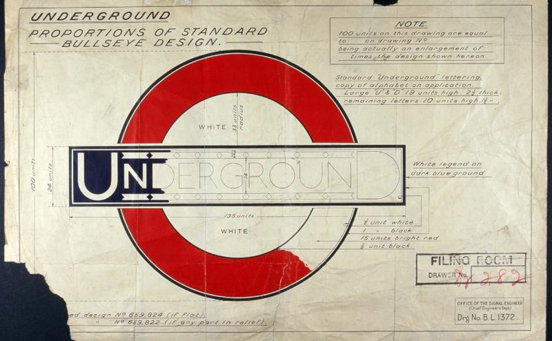 La typographie du métro londonien se refait une beauté pour ses 100 ans !