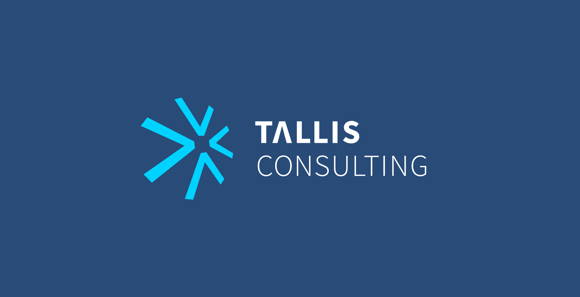 Tallis consulting logo design