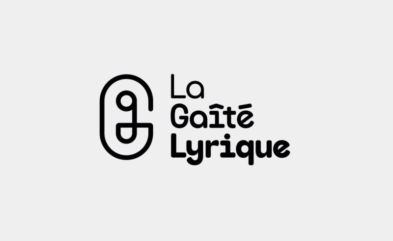 Nouvelle identité visuelle de la Gaîté Lyrique, <br>un logo gentil pour débuter 2017
