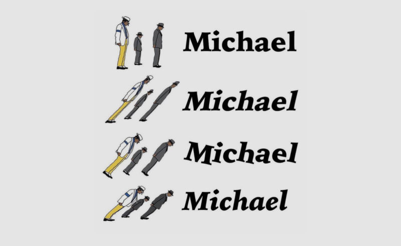 Un cours de typographie avec Michael Jackson !