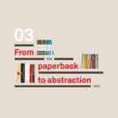 from paperback to abstraction book cover design