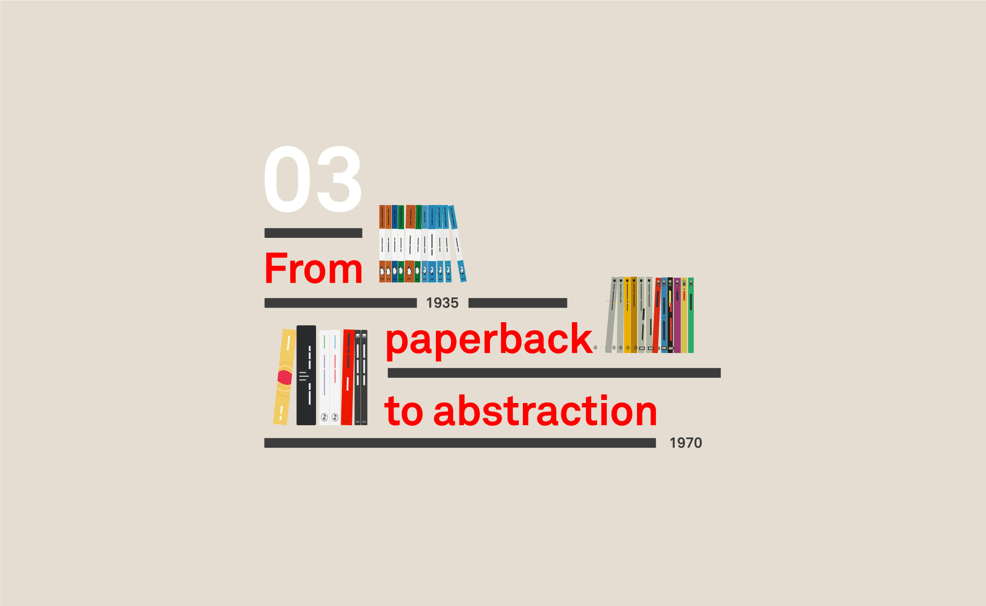 from paperback to abstraction book cover design