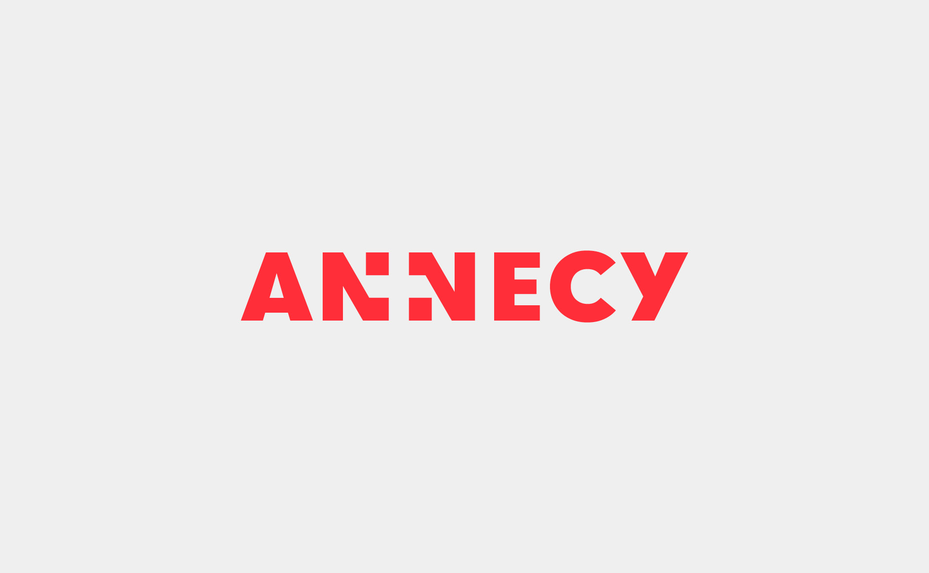 Identité visuelle de la ville d'Annecy en Savoie