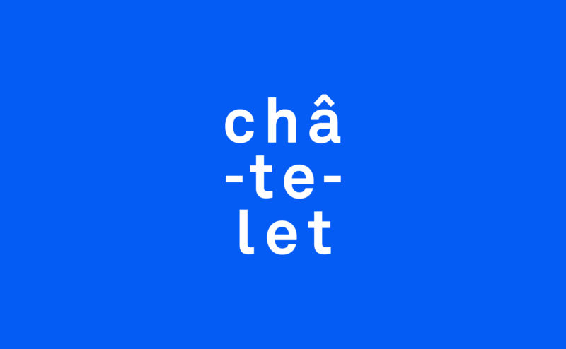 Châtelet, Musical Theater of Paris – Brand identity system