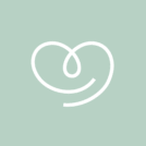 Logo puériculture love radius porte bébé