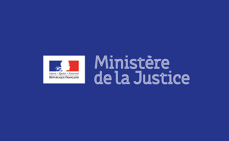 Identité visuelle branding institutionnel ministère justice