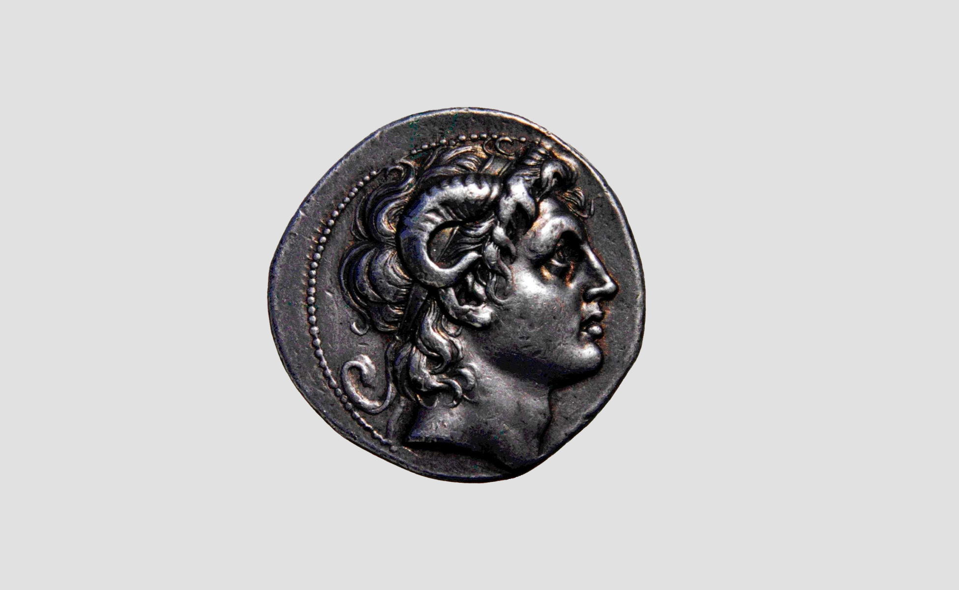 money portrait Alexander the Great