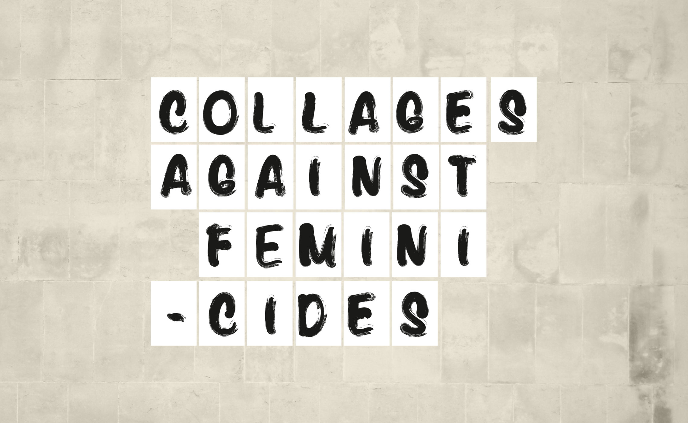 collages against feminicides