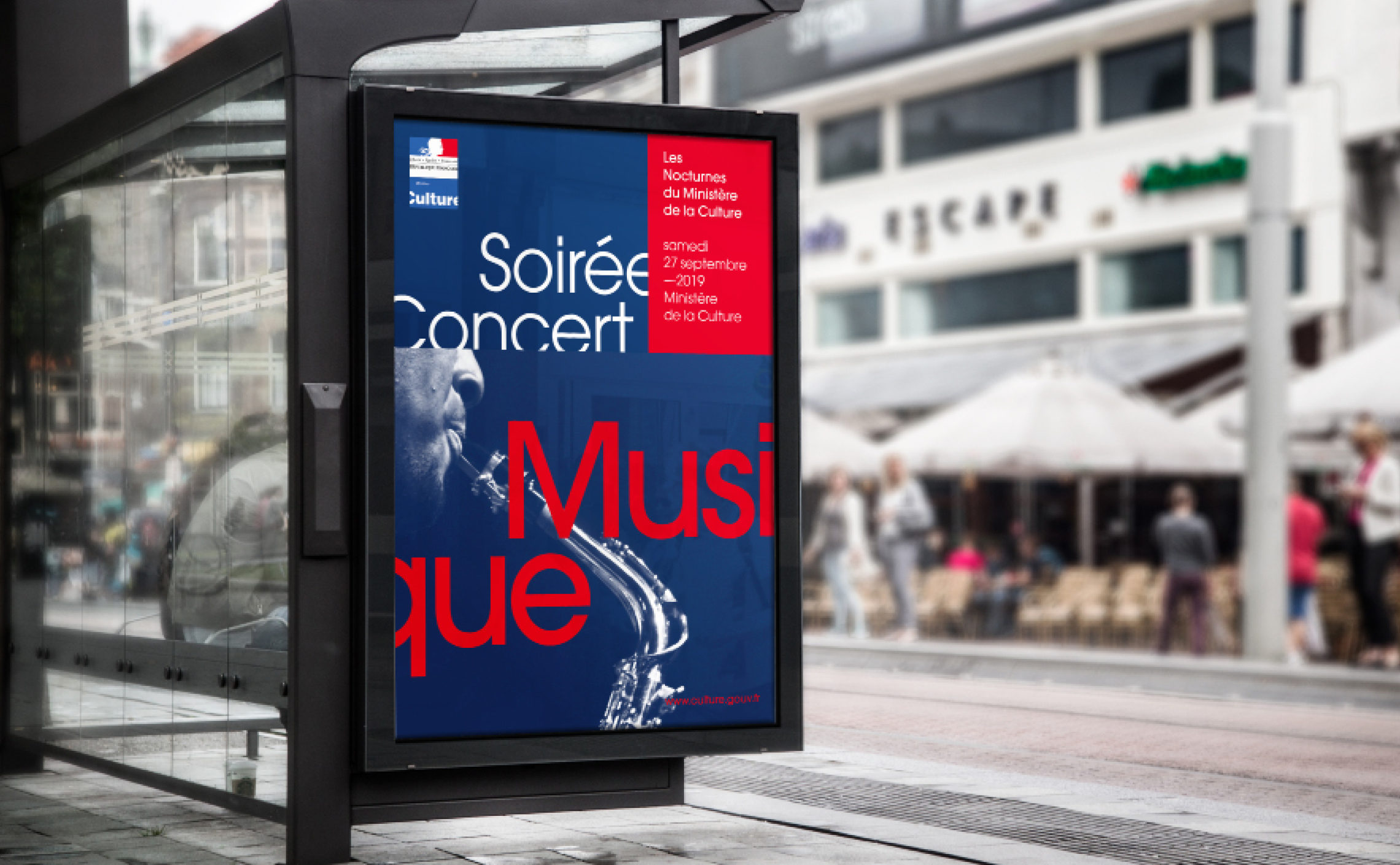 affiche musique rue