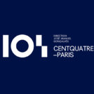 Identité visuelle lieu culturel 104 centquatre Paris