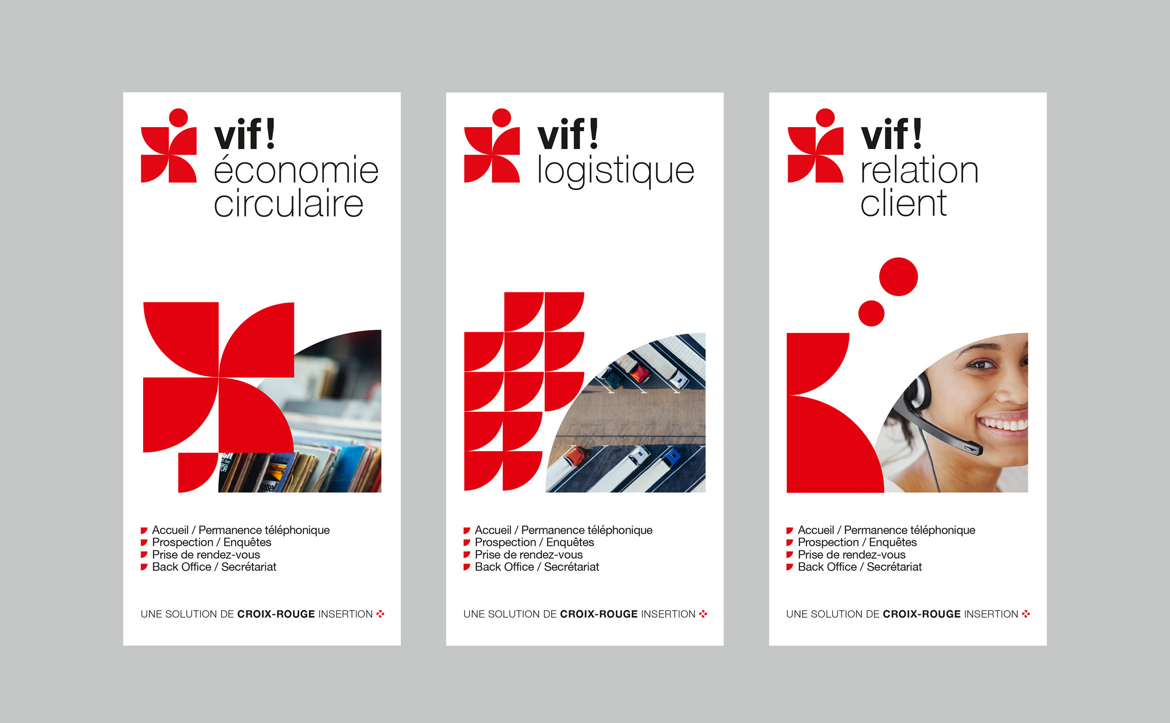 leaflet graphic design layout modernist
