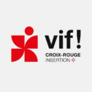 logo croix-rouge insertion vif design