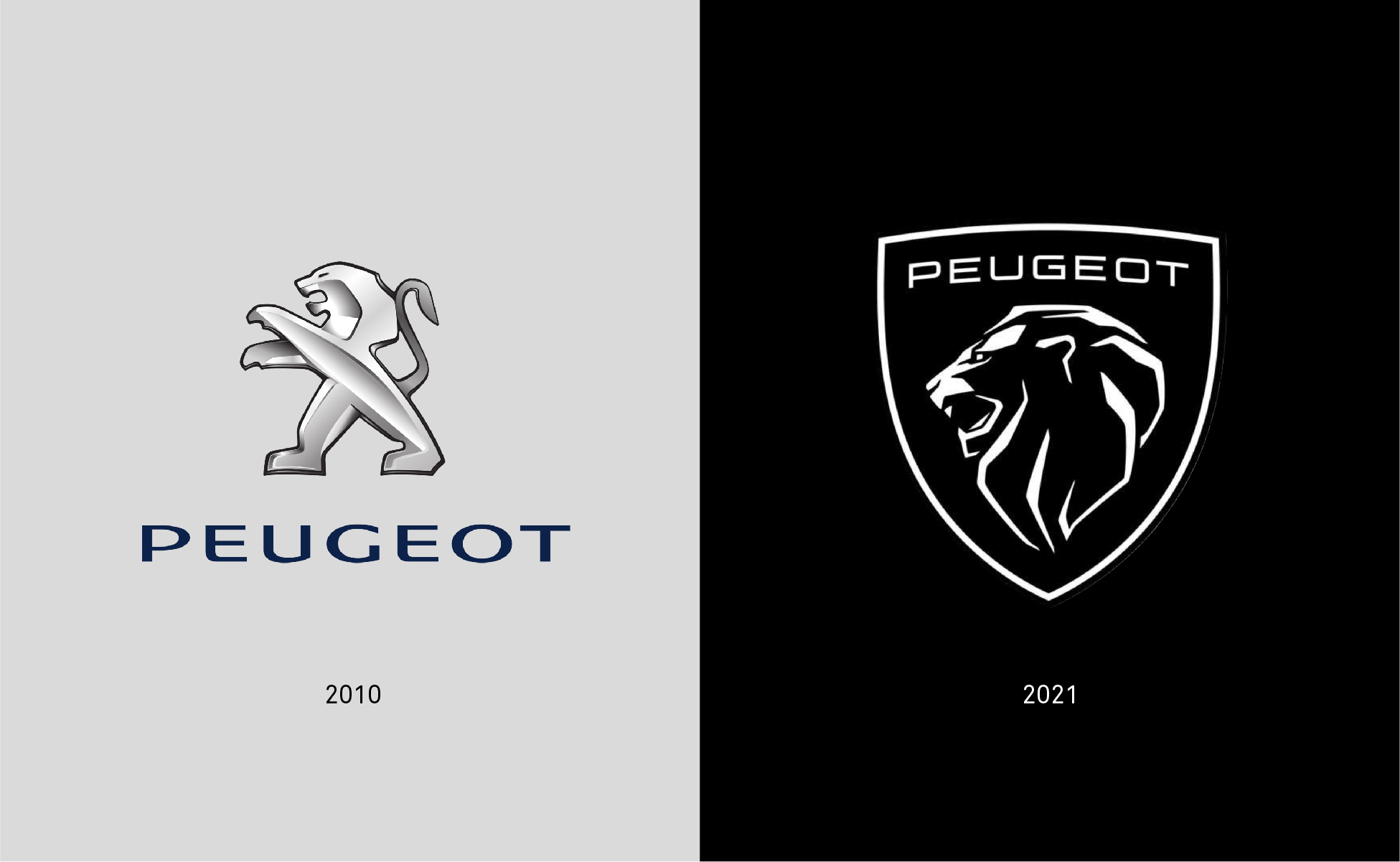 New Peugeot logo and car rebranding, it smells musky! - Graphéine