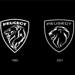 New logo peugeot automobile