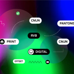 Stratégie colorimétrique branding RVB