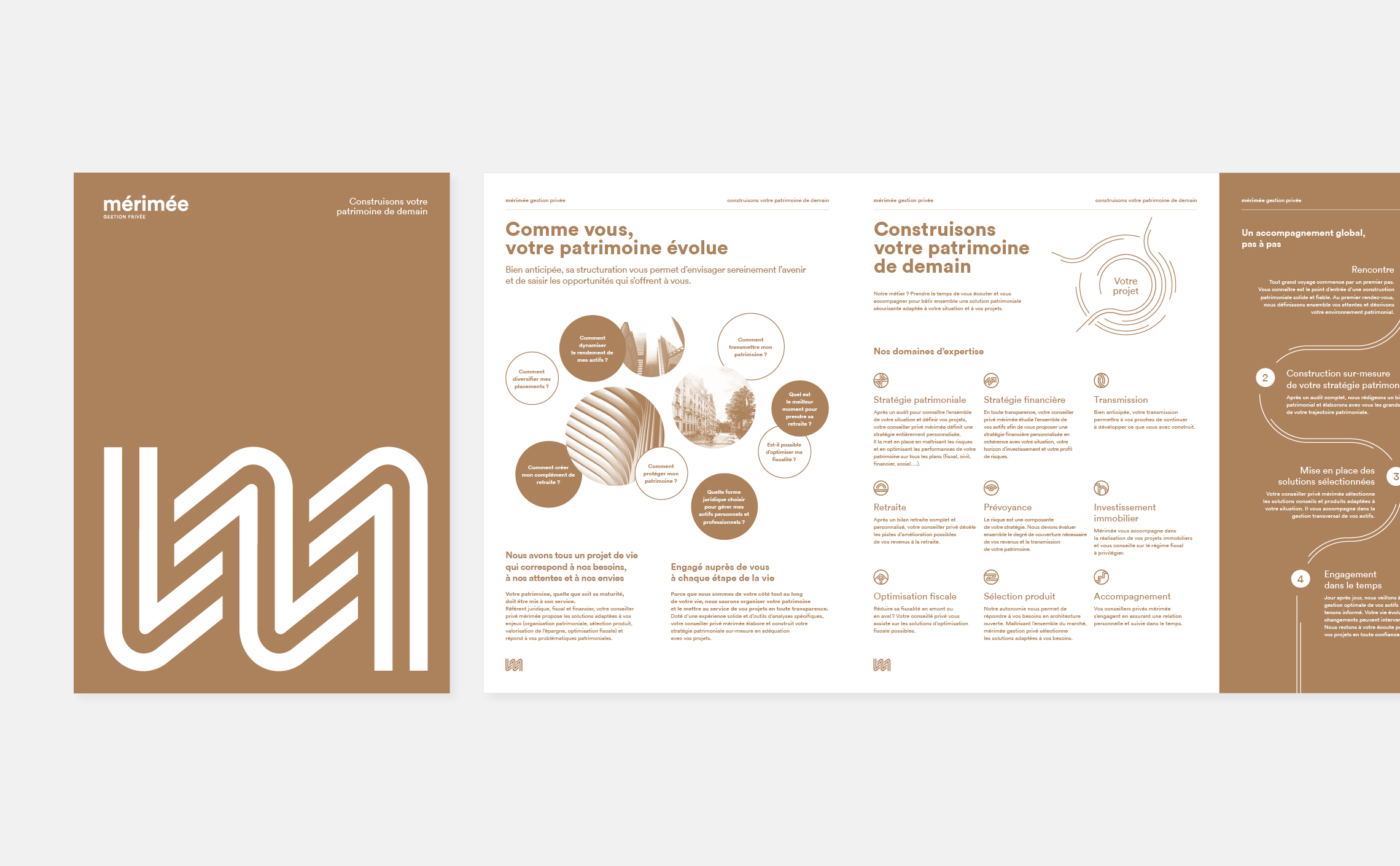 brochure design cabinet gestion patrimoine