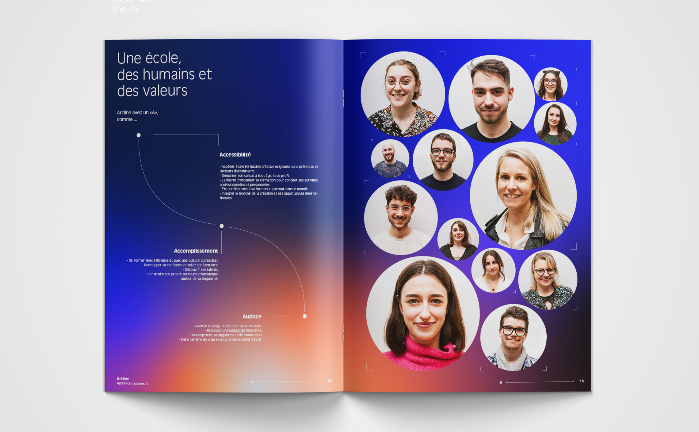 Branding-education-Artline-logo-leaflet-brochure-ecole-Paris