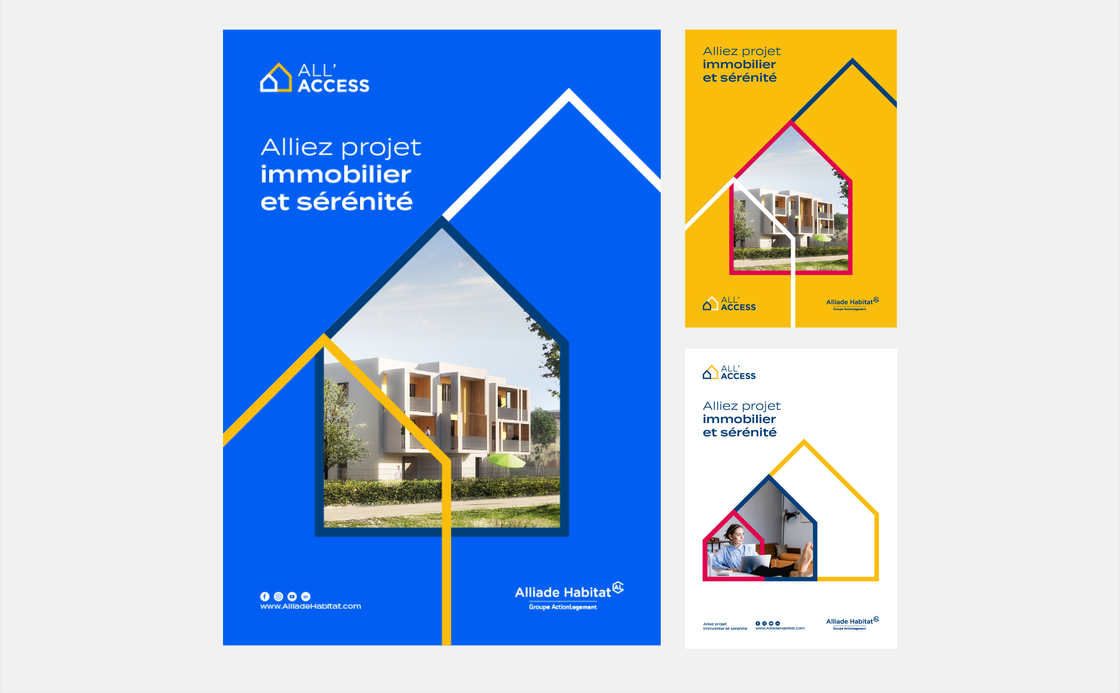 ##_Branding-immobilier-ALLAccess-logotype-identity-poster-logo