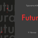 Typographie Futura Paul Renner