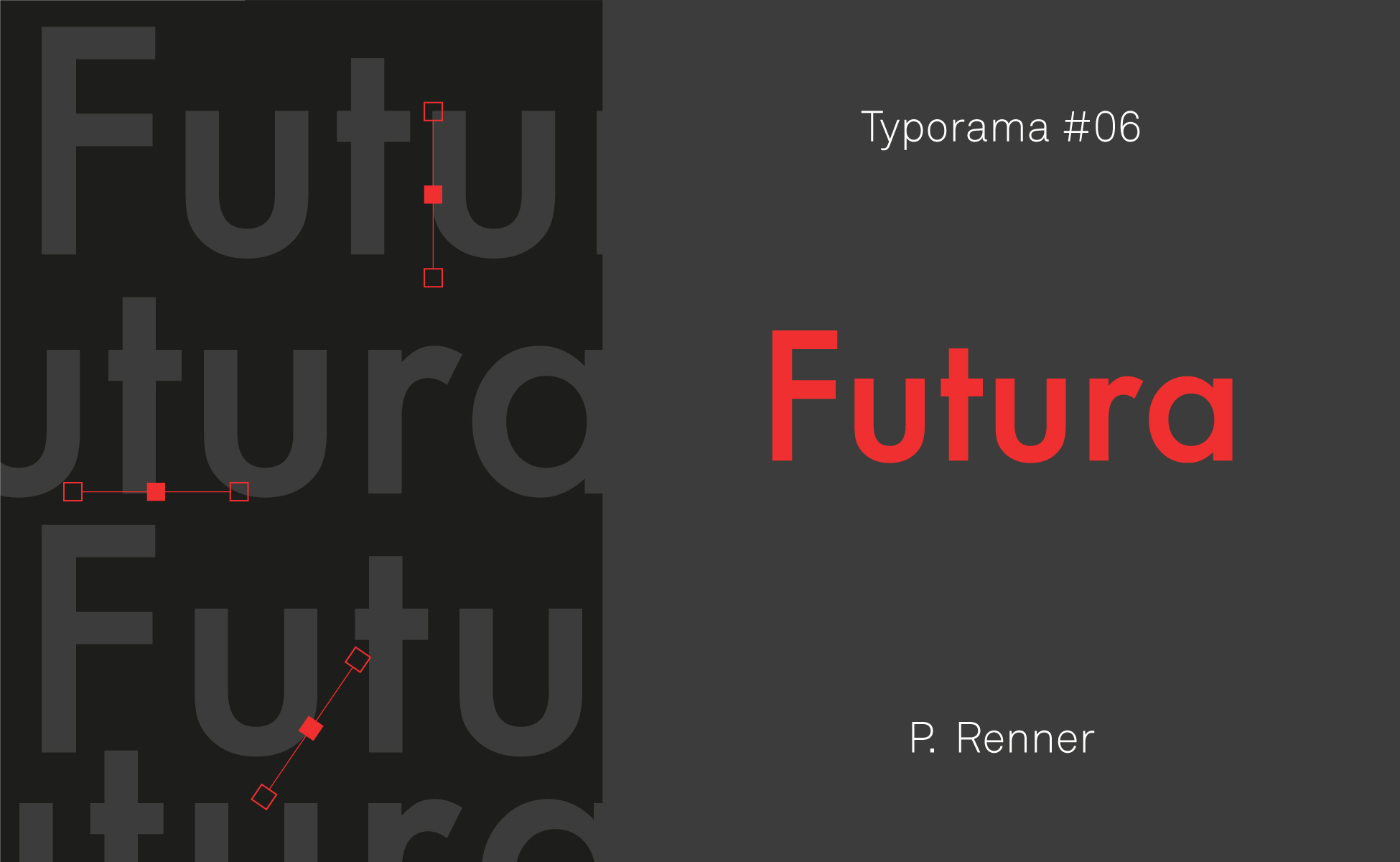 Typographie Futura Paul Renner
