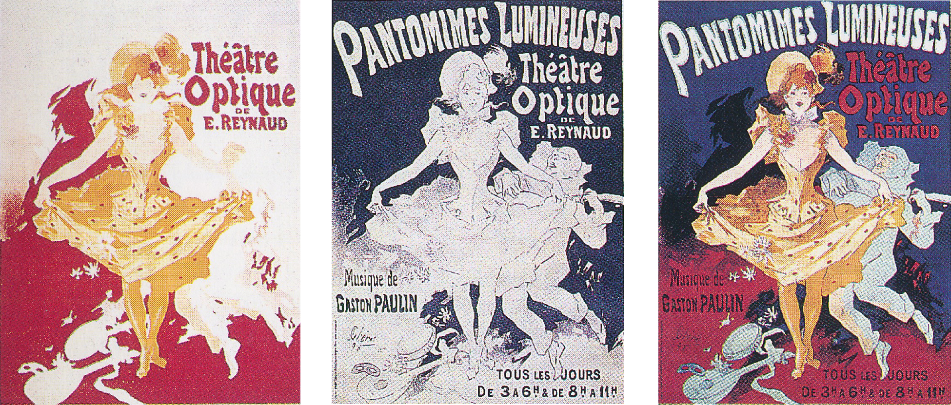 color printing-XIX-old-posters