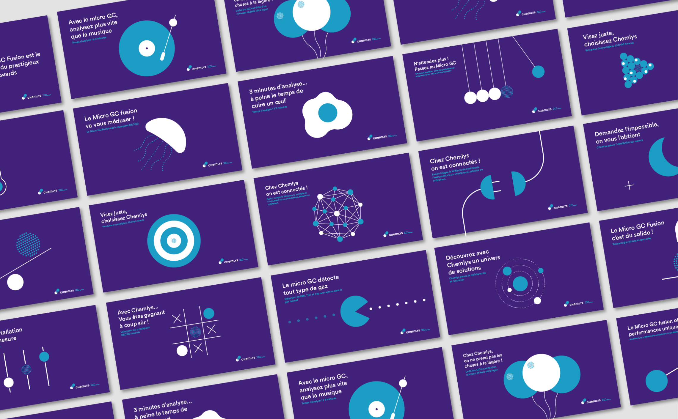 chemlys-chromatographie-brand-identity-poster-keyvisual-illustration