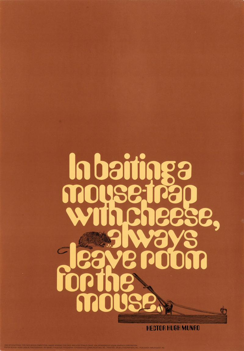 poster-typographie-herb-lubalin-designer