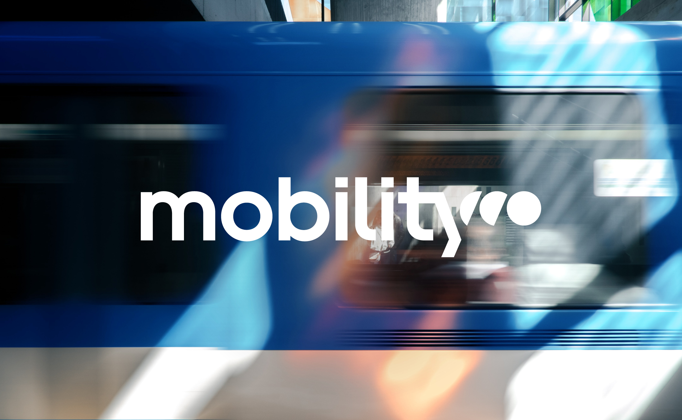 logo mobility version blanche sur photo